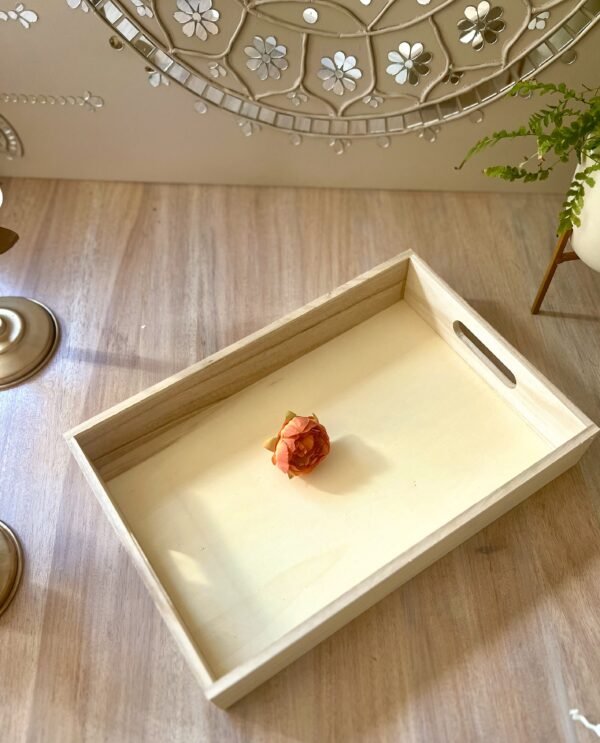 Wooden tray (Large) - Image 2