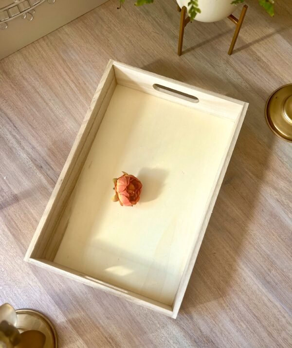 Wooden tray (Large) - Image 3