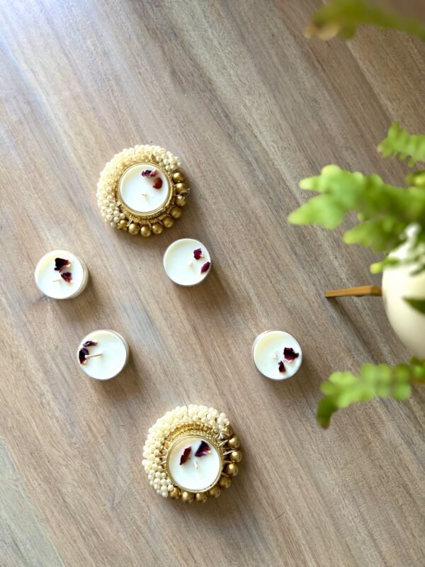 Pearl Tealight holder - small