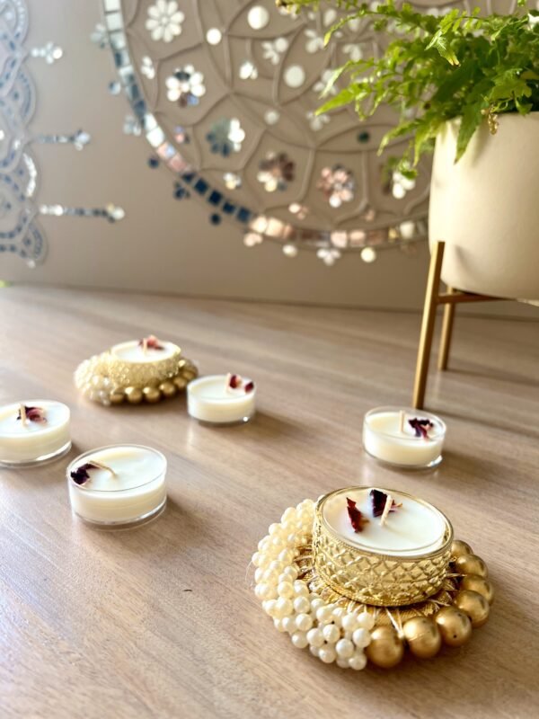 Pearl Tealight holder - small - Image 2