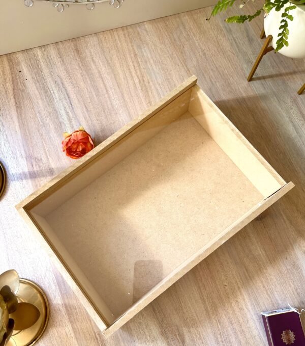 Wooden box with Acrylic lid