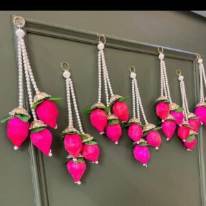 Lotus Bud Pearl Hangings